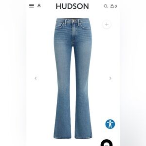 Hudson Barbara Bootcut Denim NWOT